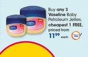 Vaseline Baby Petroleum Jellies-Each