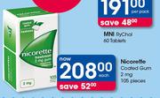 Nicorette Coated Gum 2 mg 106 Pieces-Each