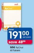 MNI RyChol 60 Tablets-Per Pack