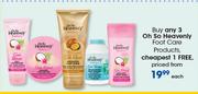 Oh So Heavenly Foot Care Products-Each