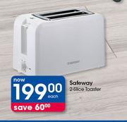 Safeway 2 Slice Toaster-Each