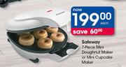 Safeway 7 Piece Mini Doughnut maker Or Mini Cupcake Makser-Each