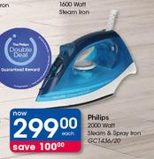 Philips 2000 Watt Steam & Spray Iron GC1436/20