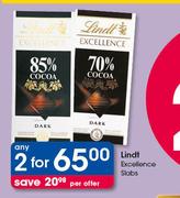 Lindt Excellence Slabs-For 2