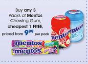Mentos Chewing Gum-Per Pack