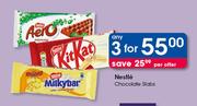 Nestle Chocolate Slabs-For 3