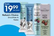 Nature's Choice Smoothies & Fizzies-Per Pack
