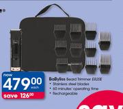 BaByliss Beard Trimmer E820E-Each