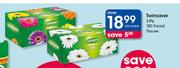 Twinsaver 2 Ply 180 Facial Tissues-Per Pack