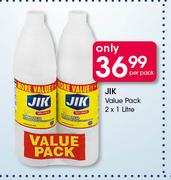 Jik Value Pack-2 x 1Ltr Per Pack