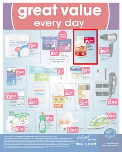 Clicks : Holiday Savings (22 Nov - 6 Dec 2018), page 52