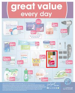Clicks : Holiday Savings (22 Nov - 6 Dec 2018), page 52