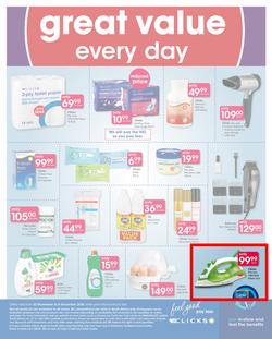 Clicks : Holiday Savings (22 Nov - 6 Dec 2018), page 52