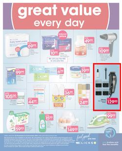 Clicks : Holiday Savings (22 Nov - 6 Dec 2018), page 52
