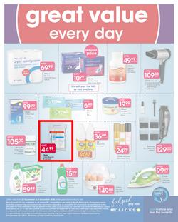 Clicks : Holiday Savings (22 Nov - 6 Dec 2018), page 52