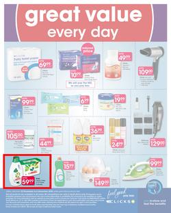 Clicks : Holiday Savings (22 Nov - 6 Dec 2018), page 52