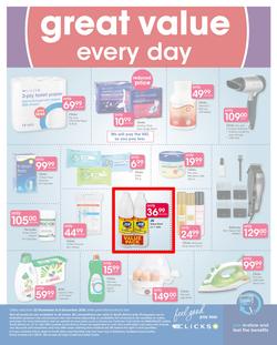 Clicks : Holiday Savings (22 Nov - 6 Dec 2018), page 52