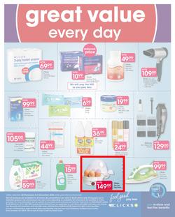 Clicks : Holiday Savings (22 Nov - 6 Dec 2018), page 52
