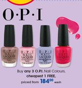 O.P.I. Nail Colours-Each