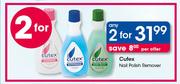 Cutex Nail Polish Remover-For 2