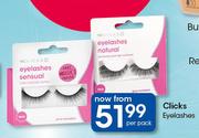 Clicks Eyelashes-Per Pair