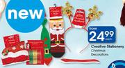 Creative Stationary Christmas Decorations-Each