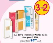 Fragrance Wands-15ml Each