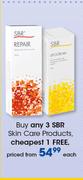 SBR Skin Care Products-Each