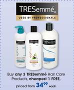 TRESemme Hair Care Products-Each