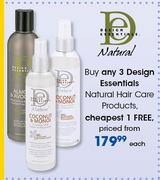 Design Essentials Natural Hair Care Products-Each