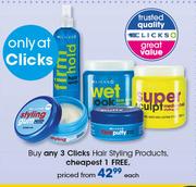 Clicks Hair Styling Products-Each