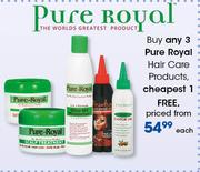 Pure Royal Hair Care Products-Each