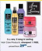 Long & Lasting Hair Care Products-Each