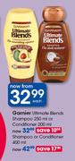Garnier Ultimate Blends Shampoo 250ml Or Conditioner 200ml-Each