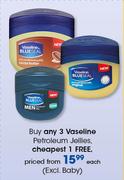 Vaseline Petroleum Jellies-Each