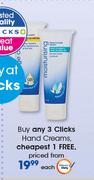 Clicks Hand Creams-Each