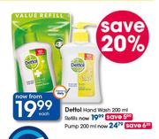 Dettol Hand Wash-200ml Reffils Each