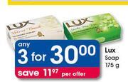 Lux Soap-3x175g Per Offer