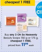 Oh So Heavenly Beauty Soaps-150g Or 175g Each