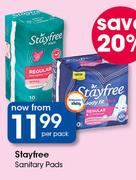Stayfree Sanitary Pads-Per Pack