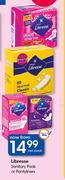 Libresse Sanitary Pads Or Pantyliners-Per Pack