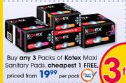 Kotex Maxi Sanitary Pads-Per Pack