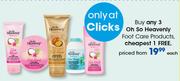 Oh So Heavenly Foot Care Products-Each