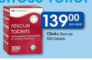 Clicks Rescue-300 Tablets Per Pack