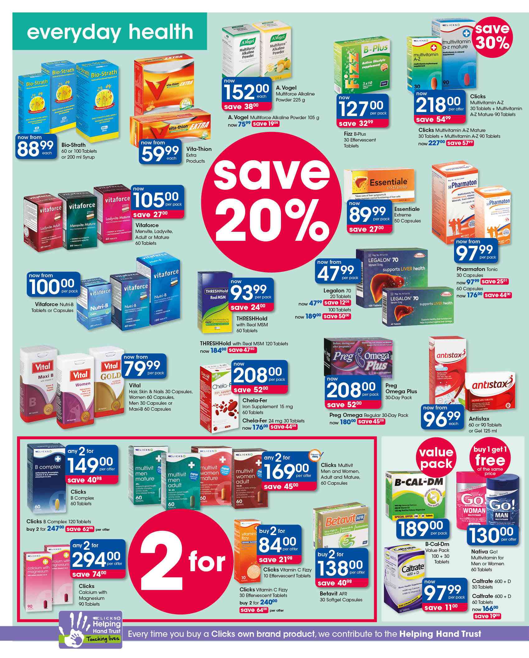 Special THRESHOLD With Real MSM60 Tablets Per Pack — www.guzzle.co.za