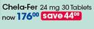 Chela-Fer Iron Supplement 24mg-30 Tablets Per Pack