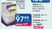 Caltrate 600 + D-60 Tablets Per Pack
