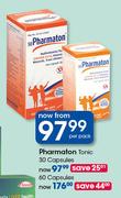Pharmaton Tonic-30 Capsules Per Pack
