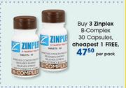 Zinplex B-Complex-30 Capsules Per Pack
