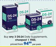 DS-24 Daily Supplements-Per Pack
